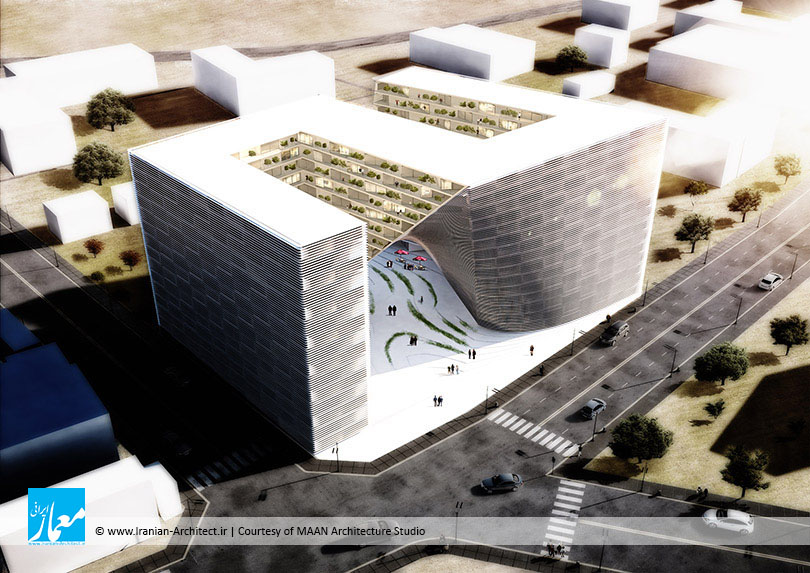 مجتمع مسکونی الغدیر٢ قم / استودیو معماری مان