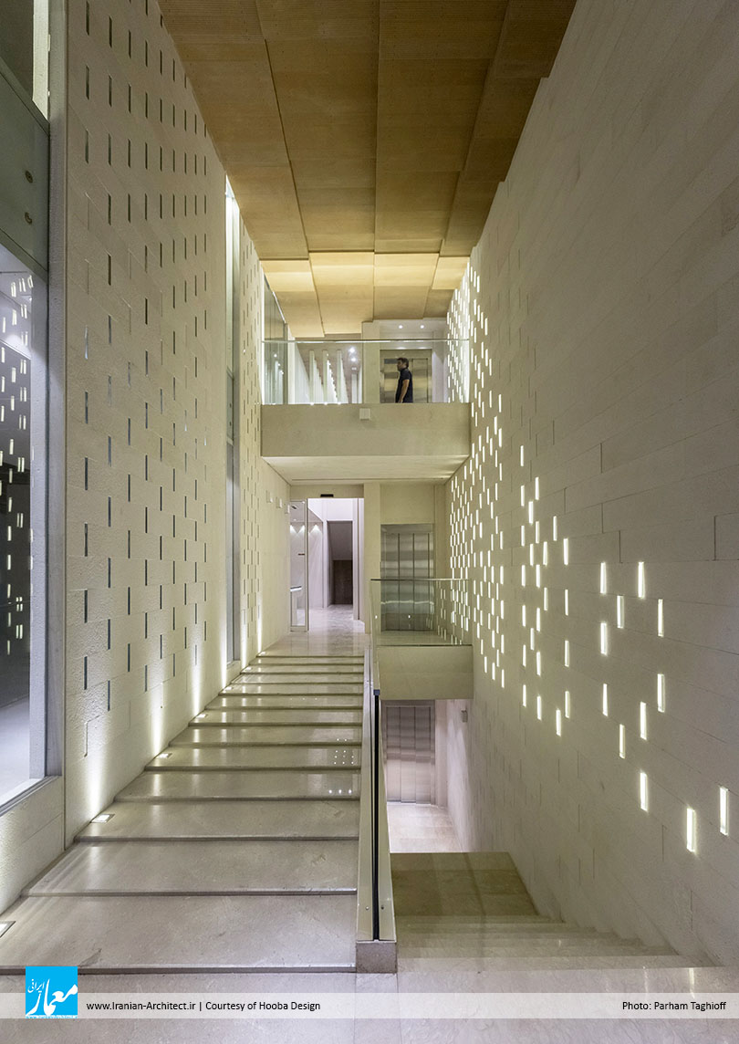 ساختمان اداری ـ تجاری ولیعهدی / هوبا طرح