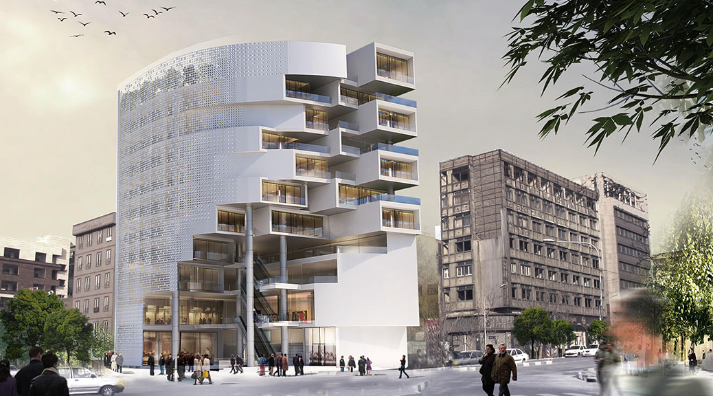 ساختمان تجاری ـ اداری بریس / رئوف قاسمی برقی، شیرین ضیایی