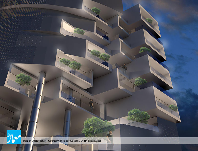 ساختمان تجاری ـ اداری بریس / رئوف قاسمی برقی، شیرین ضیایی