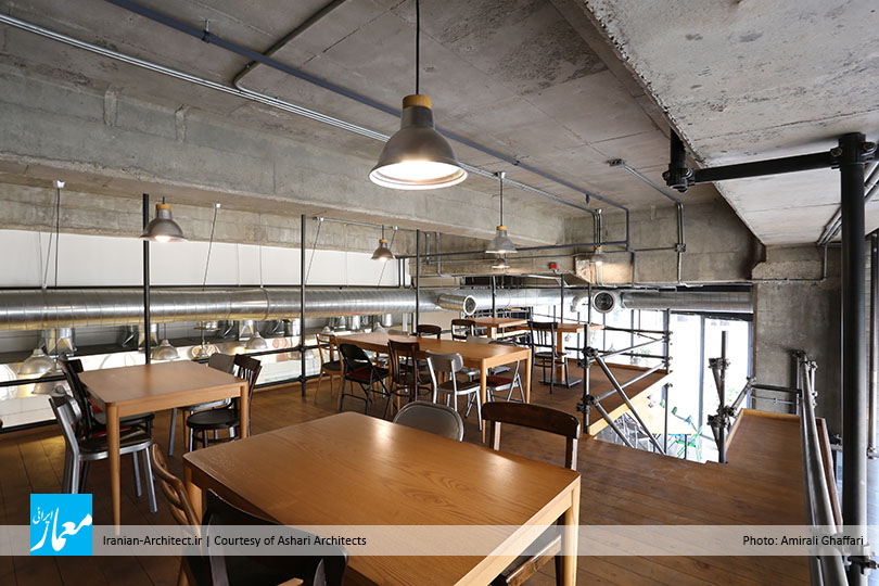 کافه داربست / دفتر معماری اشعری و همکاران