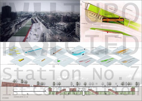 Winners of Tabriz No. 7 Metro Station Competition