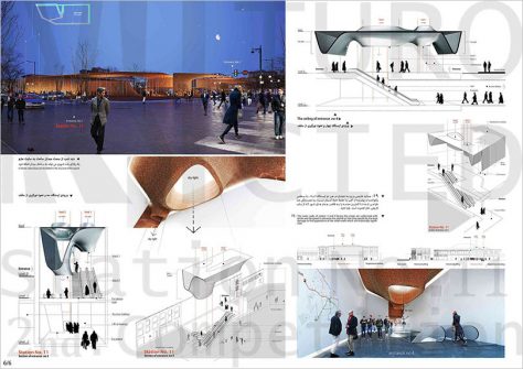 Winners of Tabriz No. 11 Metro Station Competition