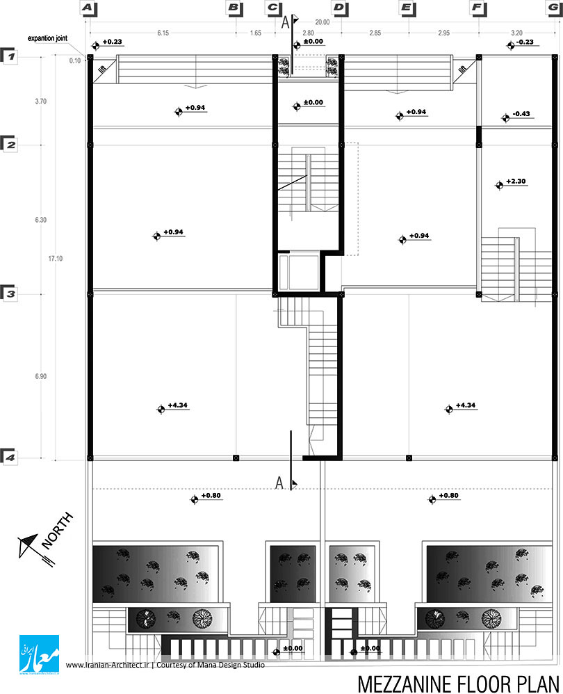 ساختمان مسکونی ـ تجاری ٨٠-٨٢ / استودیو طرح مانا