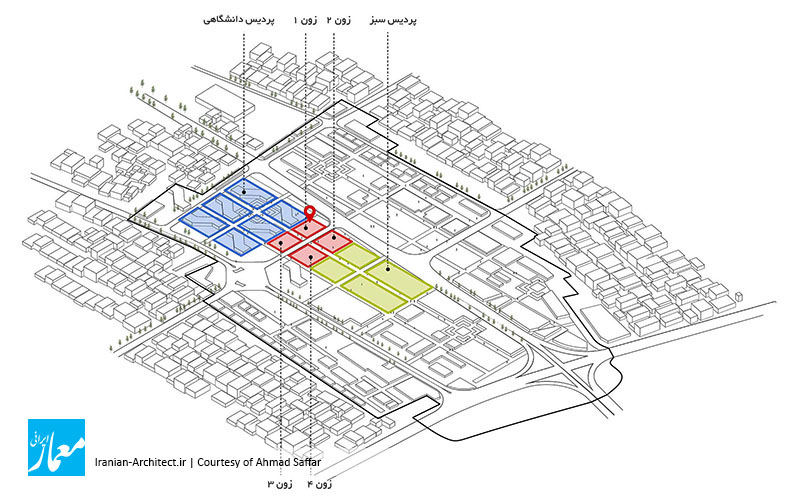 مسجد و میدان (پلازا) گلشهر کرج / احمد صفار