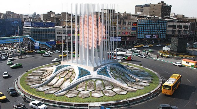 Tehran Enqelab Square Monument / Peyman Es’haghi, Mojtaba Davari Majd