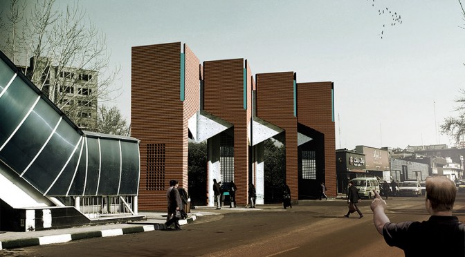 Entrance Gate of Sharif Technology University / Rahman Shokouhi, Amir Pourmohammad, Mehdi Ghadiri